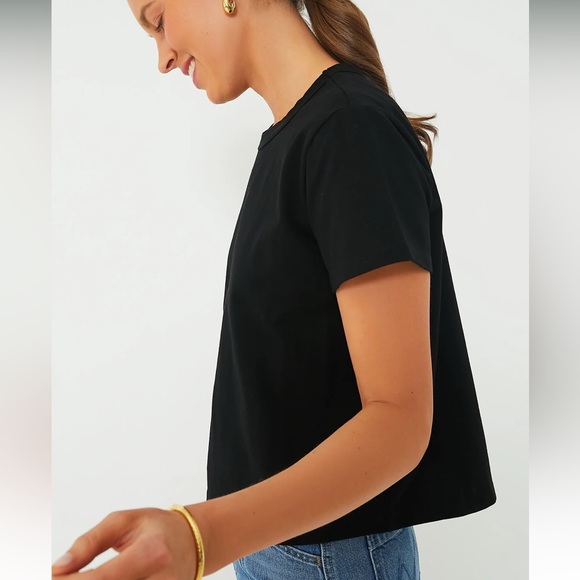 Black Parker Classic Fit Tee - Picture 3 of 10